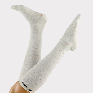 Compression Socks - Celestial White