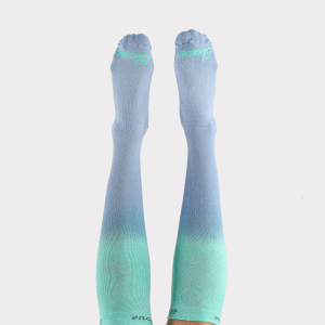 Compression Socks Wide - Ocean Fade