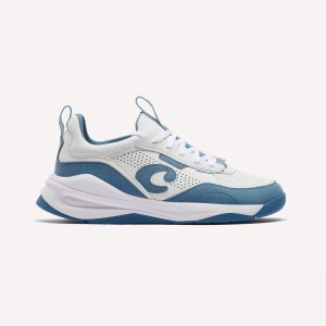 Women's Strada - White / Ocean Blue